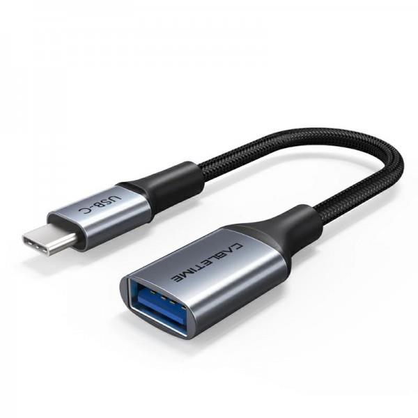 ADATTATORE CABLETIME DA USB-C A USB-A 3.0 GEN1 5GBPS SP.GR.0.15M