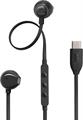 AURICOLARI CON FILO JBL USB-C T305C COM.+MIC. JBLT305CBLK BLACK