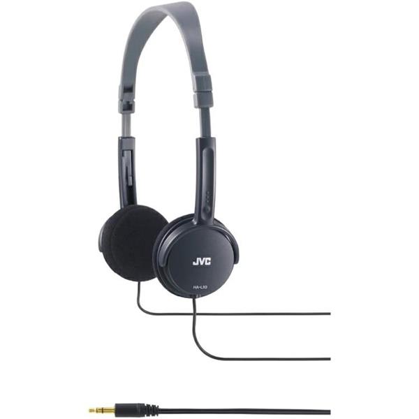 CUFFIA LEGGERA JVC CON ARC.PIEGH.JACK 3,5MM 1.5MT HA-L50-B BLACK