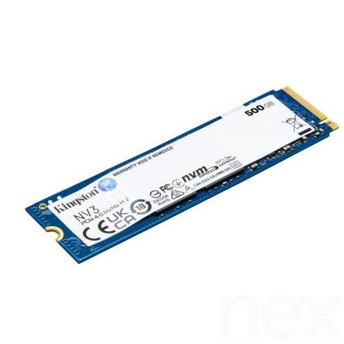 SSD KINGSTON 500GB NV3 NVME PCIE 4.0 M.2 2280