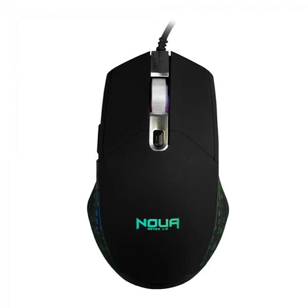 MOUSE NOUA GAMING NEON R RAINBOW 6 TASTI 4800DPI REGOLABILI