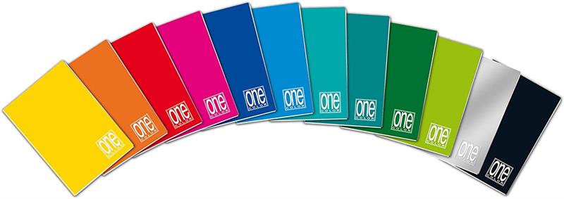 MAXI QUADERNO ONE COLOR 80GR 20FF 10PZ 1R