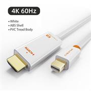 CAVO CABLETIME DA MINI DP A HDMI 4K60HZ GOLD PLATED WH 1.8M