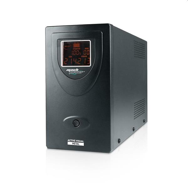 UPS MACH POWER 2000VA/1200W METAL LCD 2*12V/9AH 3*OUTP 1*USB