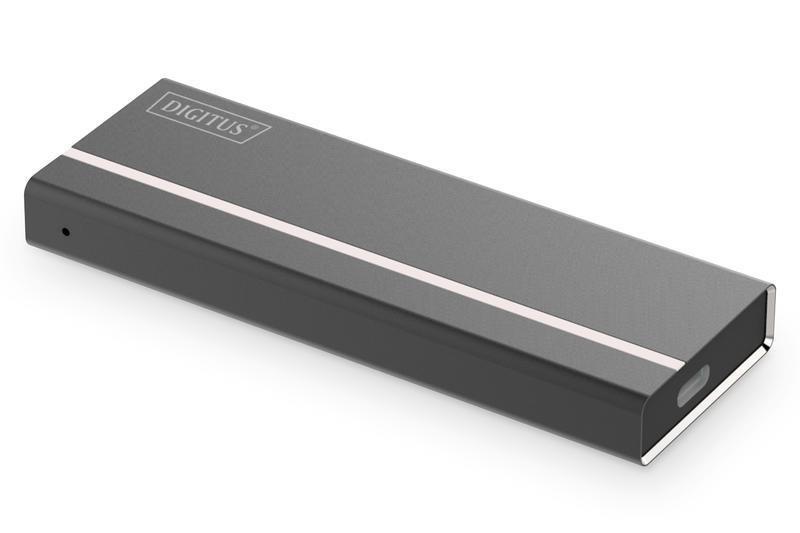 BOX SSD DIGITUS PER M.2 NVME USB TYPE-C 3.1 IN ALLUMINIO