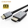 CAVO CABLETIME DA MINI DP A HDMI 4K30HZ LED BLACK 1.8M