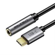 CAVO CABLETIME DA USB-C A AUDIO FEMALE BLACK 0.10M