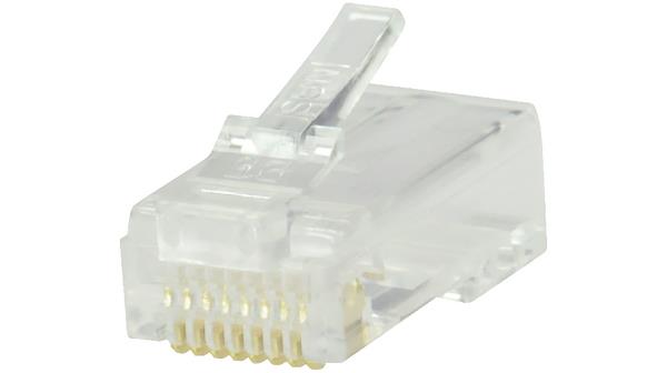 PLUG RJ45 HIKVISION PER GBLAN CONTATTI RAME PLACC. ORO CF.100PZ