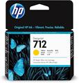 HP CARTUCCIA INK N.712 YELLOW 29ML