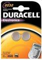 DURACELL BATTERIA BOTTONE DL/CR/BR 2032 3V CONFEZIONE 2PZ