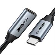 CAVO CABLETIME DA USB-C A USB-C M/F PDW60W 5GBPS GEN1 BLACK 0.5M