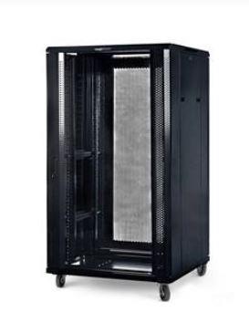 ARMADIO RACK A PAVIMENTO MACHPOWER 60*60*90 18U NERO