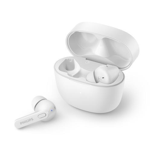 CUFFIE PHILIPS TRUE WIRELESS IN EAR WHITE