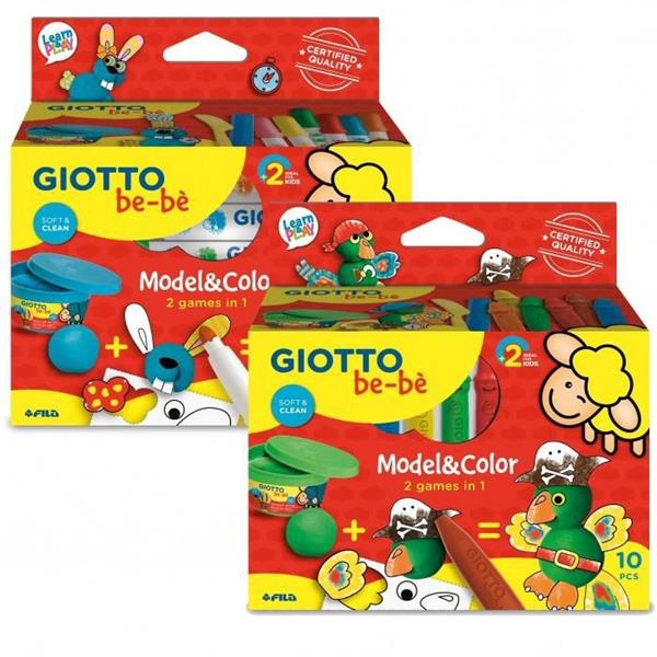 GIOTTO BEBE MODEL&COLOR 2 GAMES IN 1