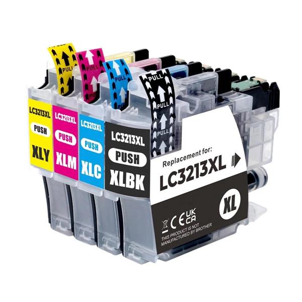 FOR USE IN INK BROTHER LC3213 MAGENTA